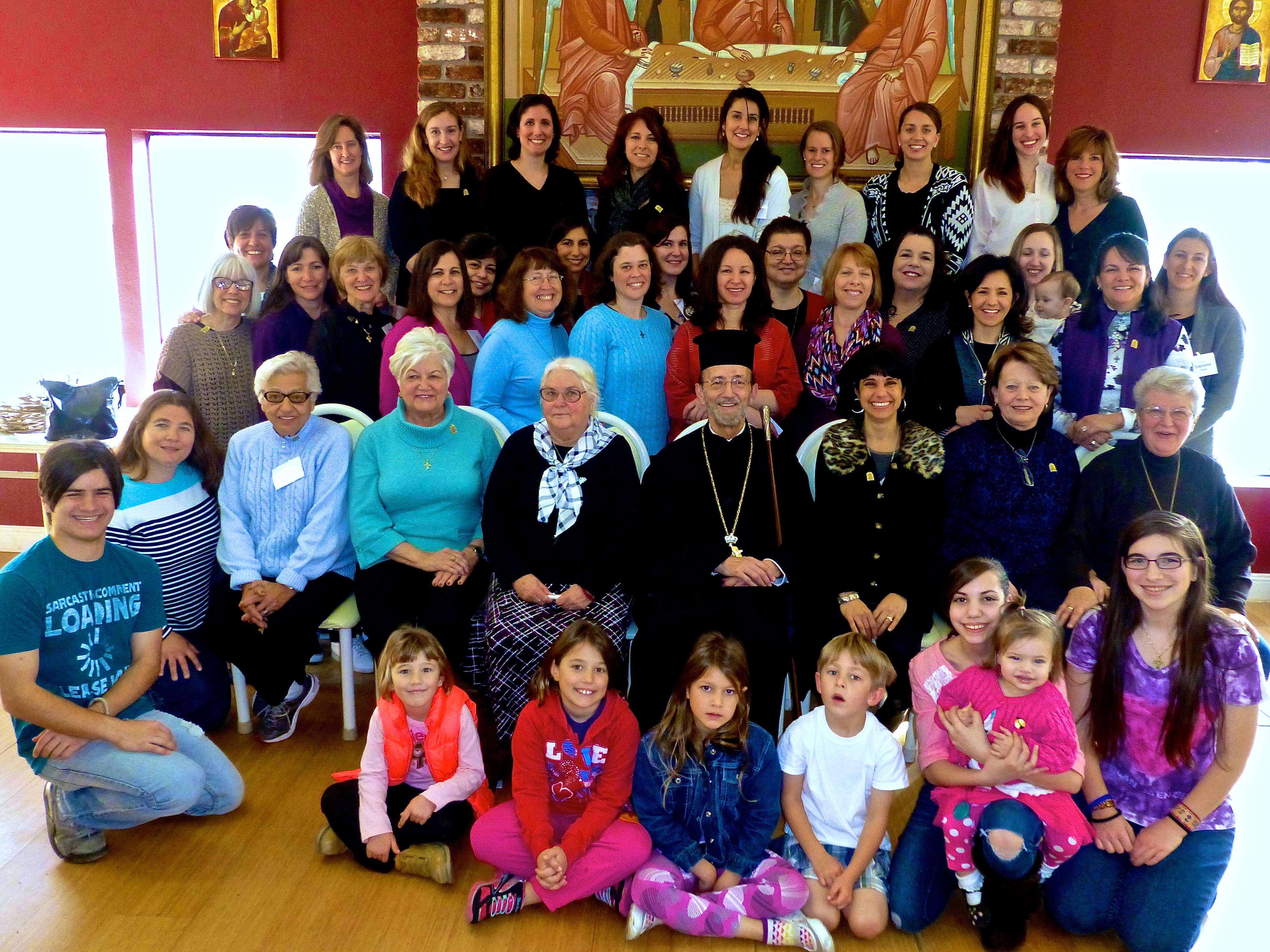 Sf Presvyteres Sisterhood Retreat 20141